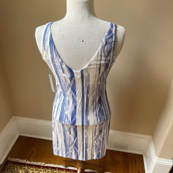 Tart Collections NWT Zaira Dress in Ikat Stripe-M - Picture 2 of 2